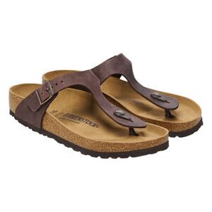 Birkenstock Gizeh Habana Brown Oiled Leather 39